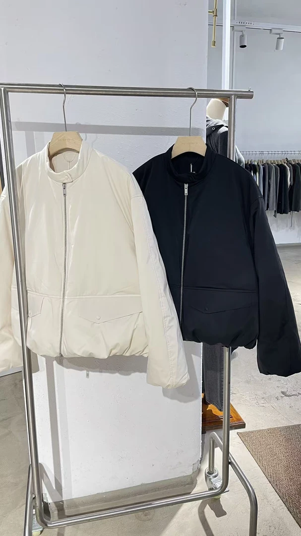 娜一家 2025冬季新款鹅绒棒球服