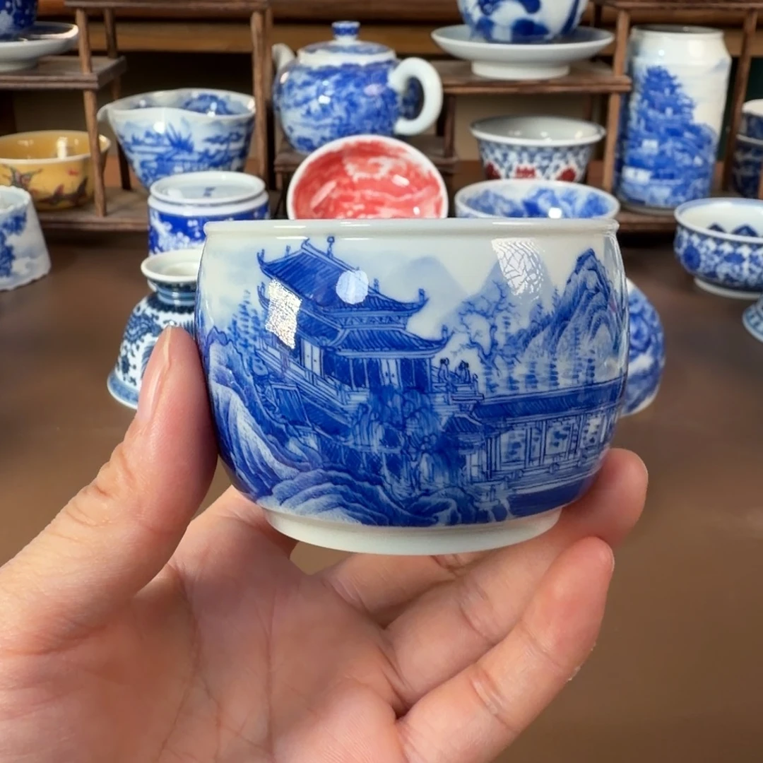 景德镇陶瓷手工手绘