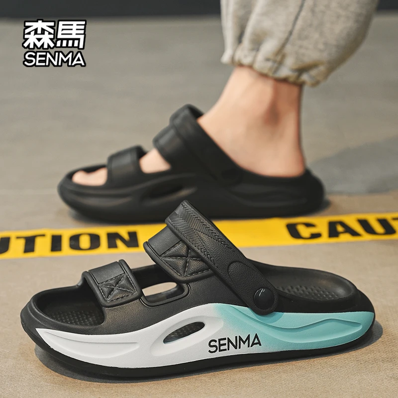 森马凉拖鞋夏季新款男士高档户外凉鞋开车休闲软底沙滩鞋男