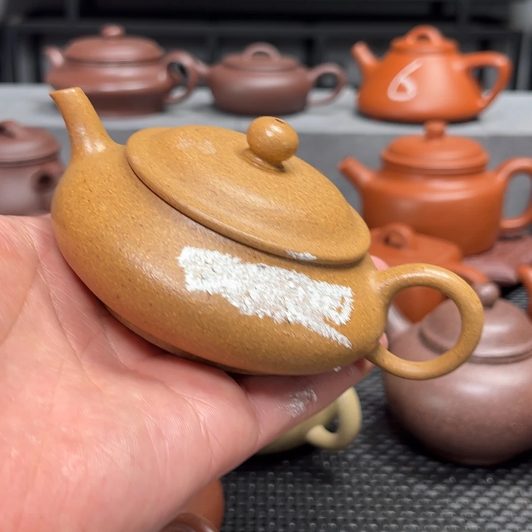 紫砂茶壶想*觉紫砂艺术茶具套装黄金段