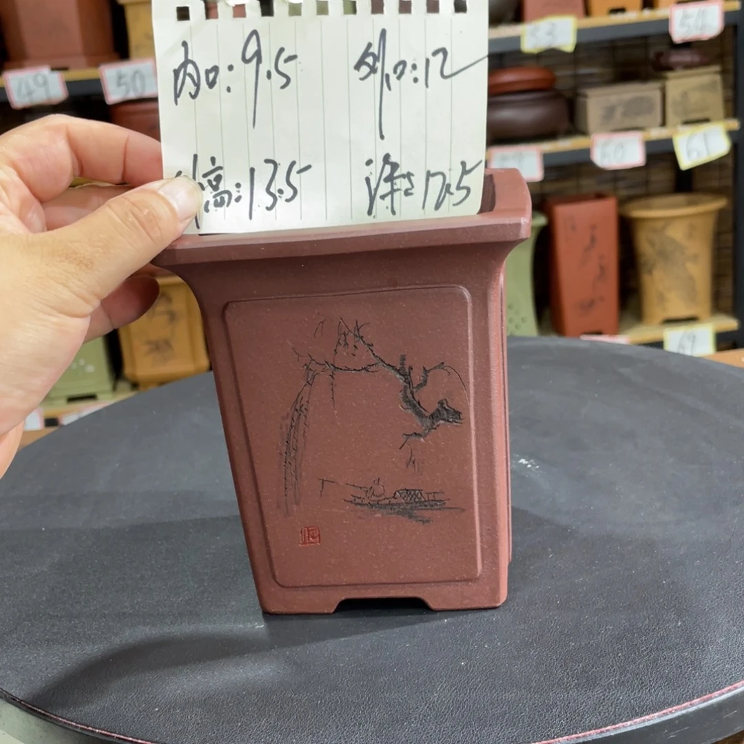 紫砂花盆紫砂花盆在这里