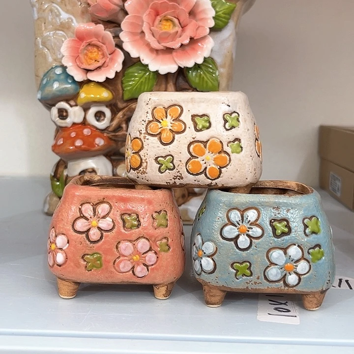 红陶粗陶花盆粗陶花盆