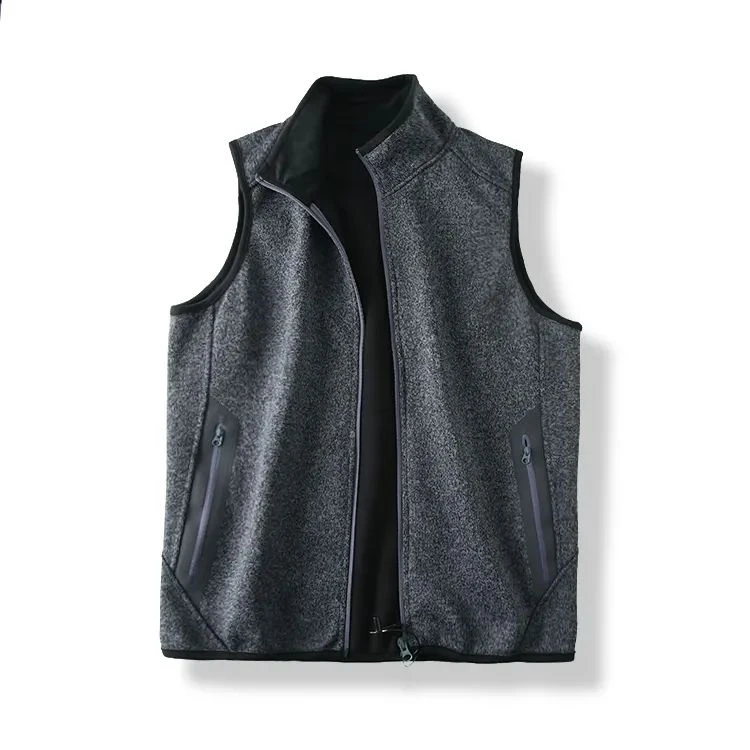 复合摇粒绒马甲背心男士轻量保暖贴身  23249 CB-0957