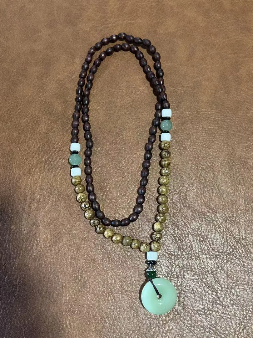 1518精品毛衣链小叶紫檀wy1518（无礼盒）