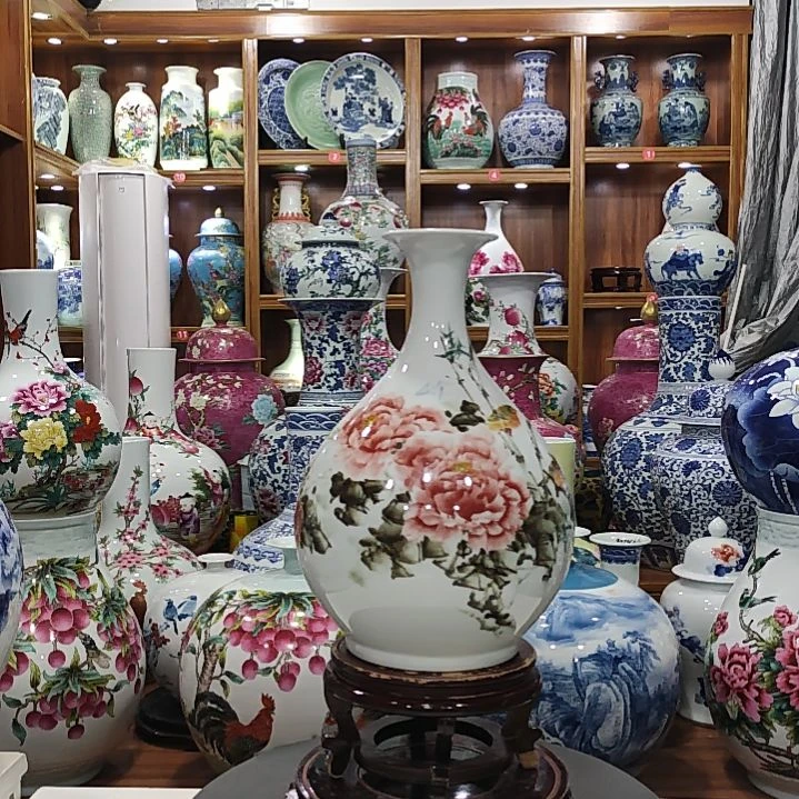 瓷片景德镇陶瓷花瓶子