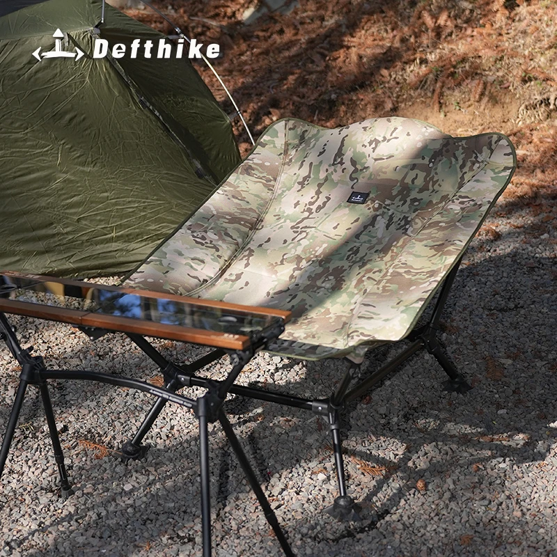 迪飞客躺平椅露营迷你收纳轻奢折叠椅摩旅骑行轻量化出行海狗椅