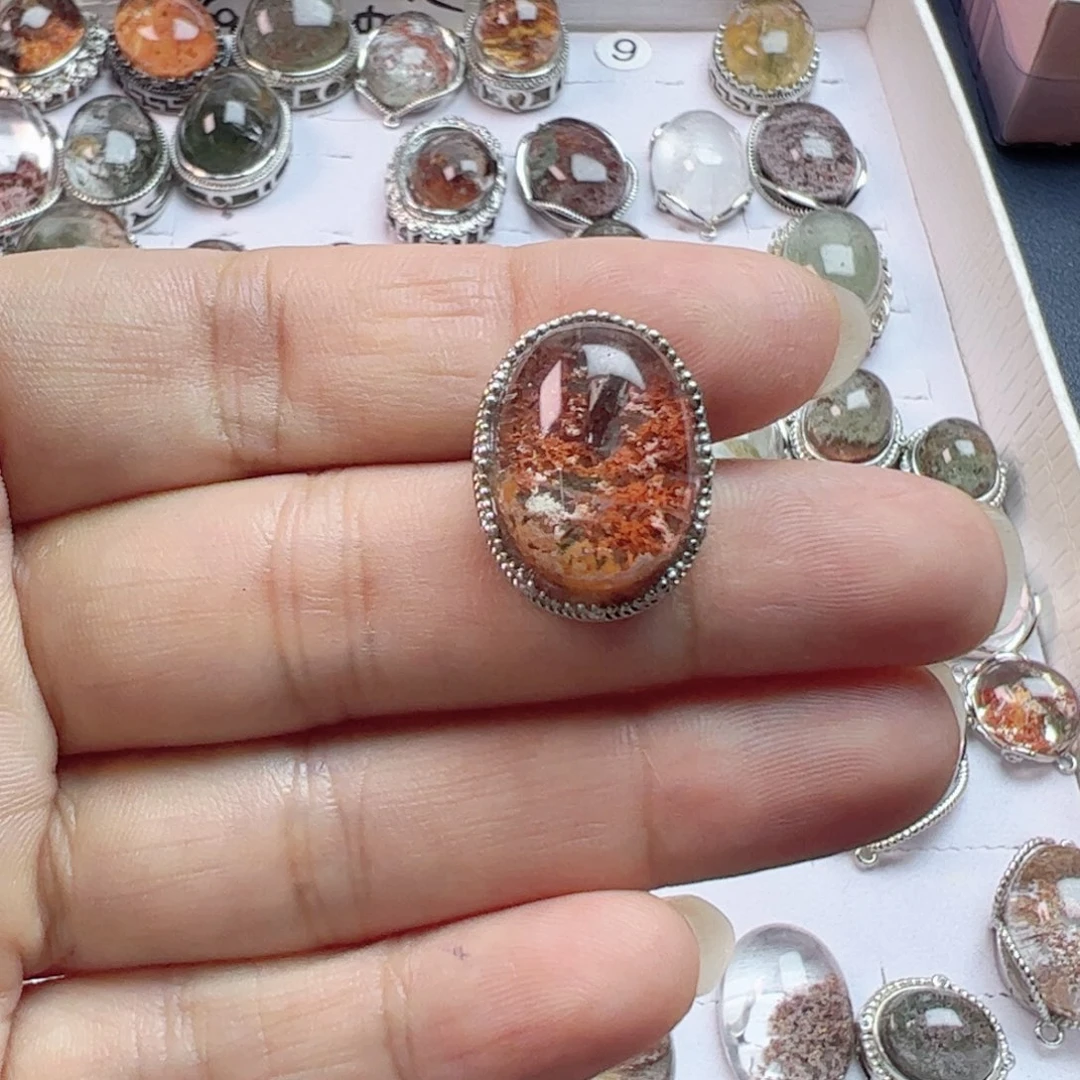 水晶手链银S925镶嵌汤*