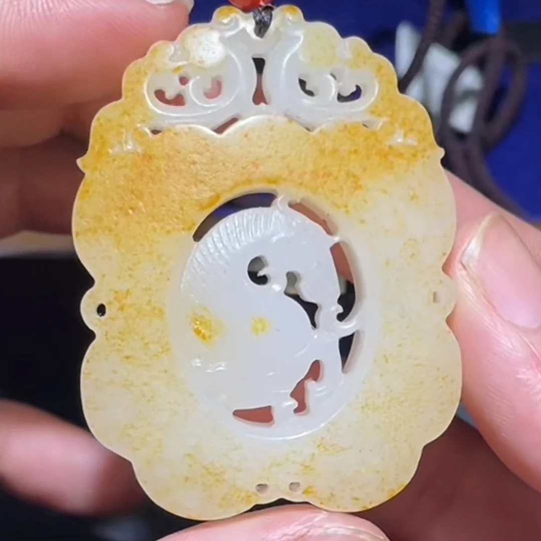 和田玉玉石挂件d1022拍一发一