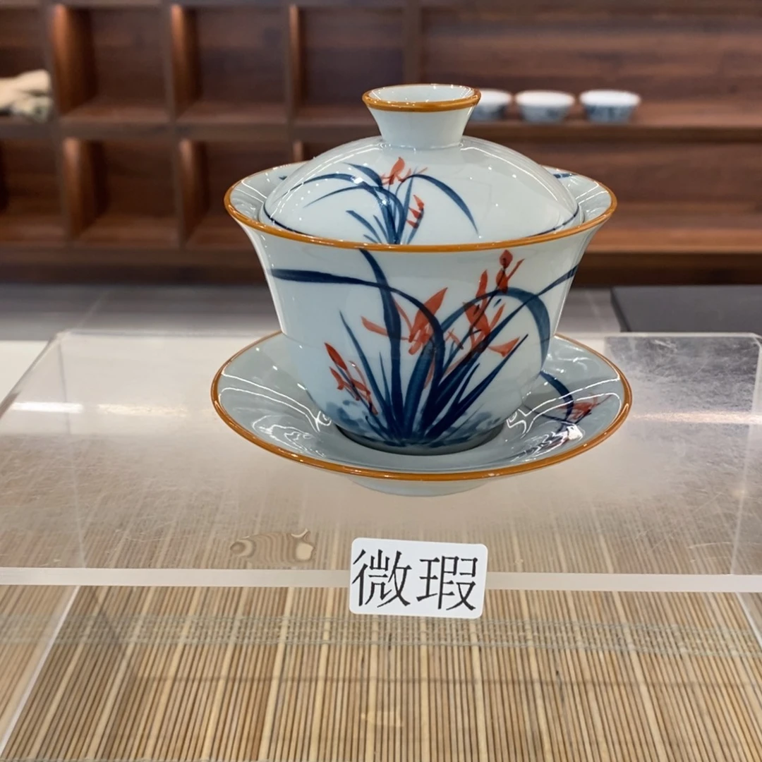 釉下彩手工绘制手工绘制