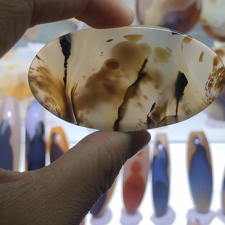 查罗石未镶嵌珠宝半成品72