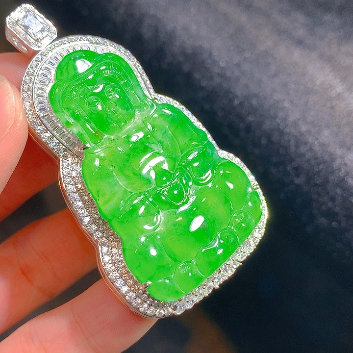 【闪购商品】翡翠颈饰未镶嵌翡翠