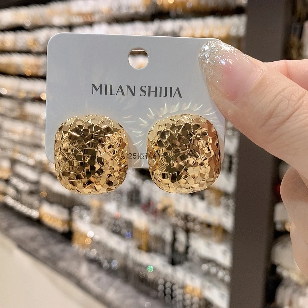 铜合金925银方形碎冰冰