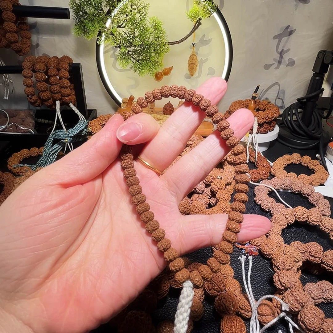 金刚菩提手串老****物尼泊尔