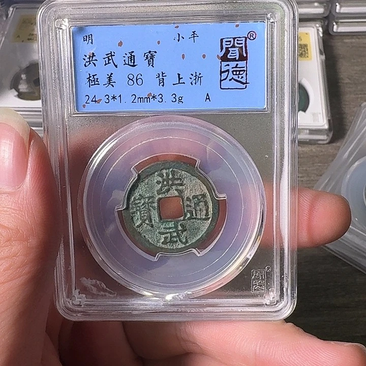 铜A闻博文化洪武通宝