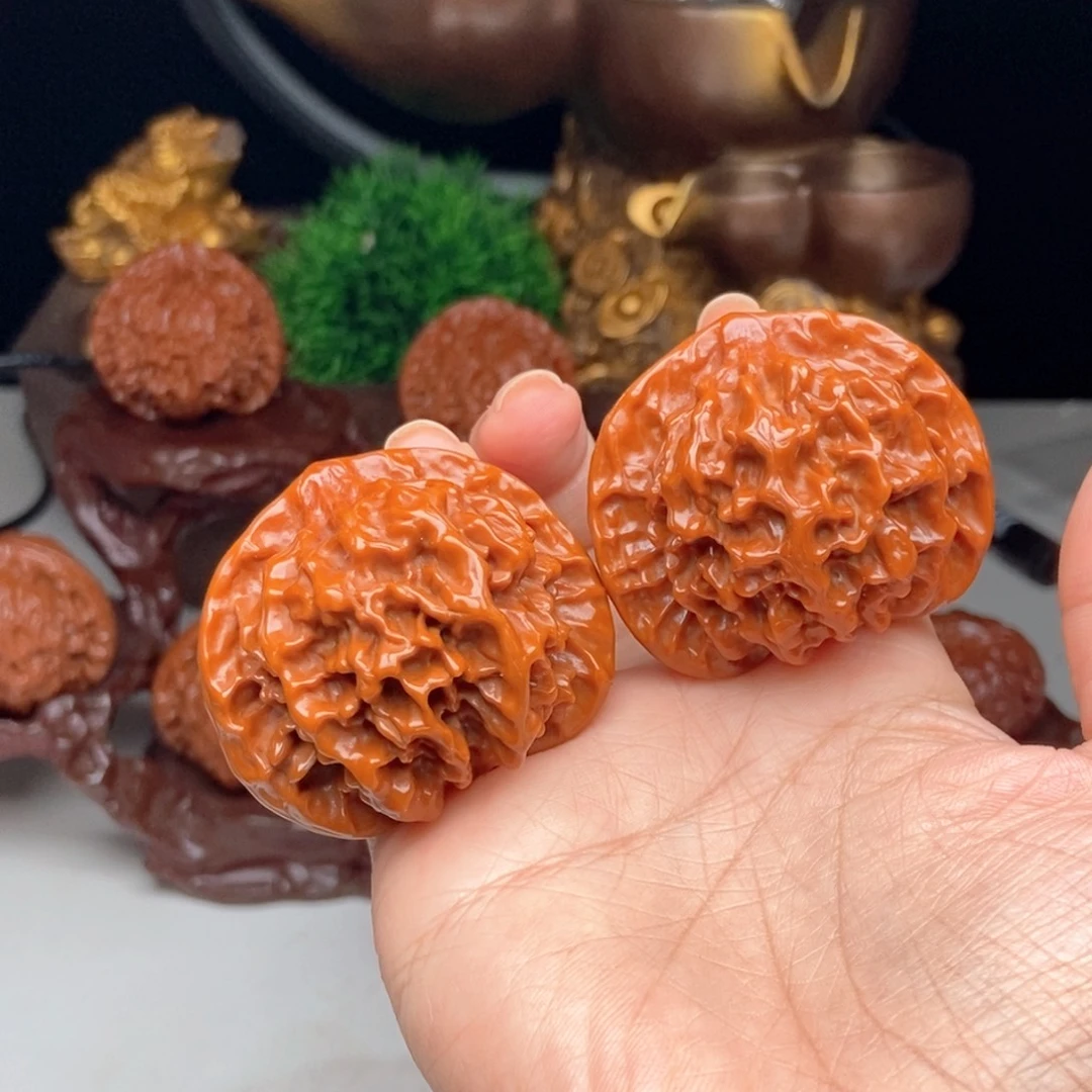 吊坠文玩核桃48帝王