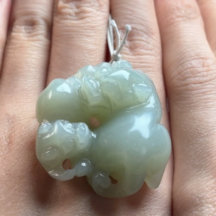 和田玉挂件未镶嵌