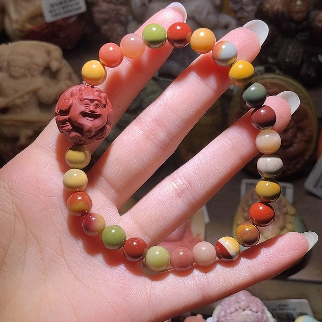 星***澈未镶嵌定制石英质玉手串