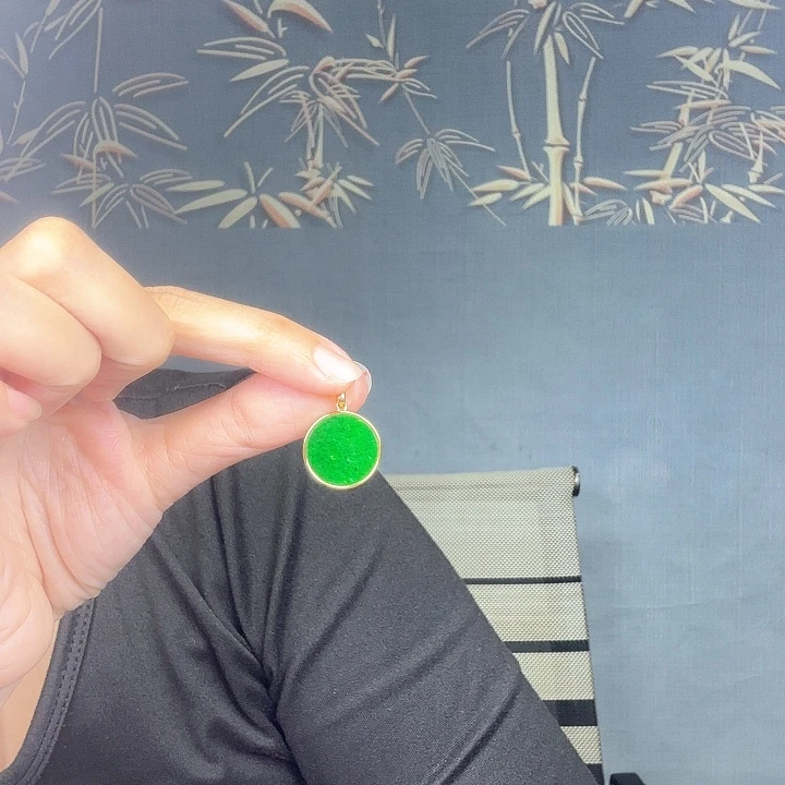 婉****翡翠银S925镶嵌吊坠(不含链)特价