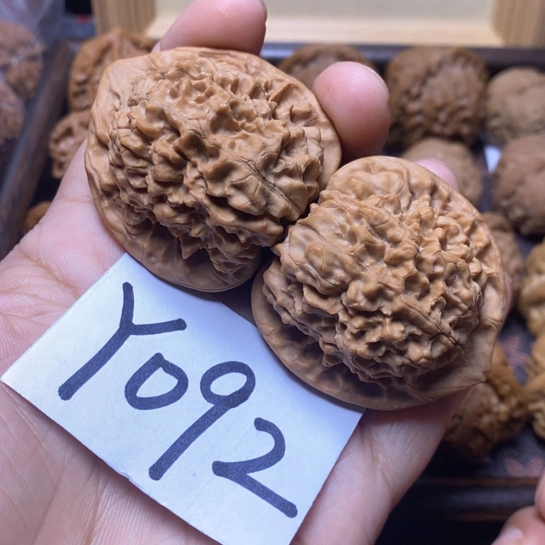 文玩核桃把件45尺官帽