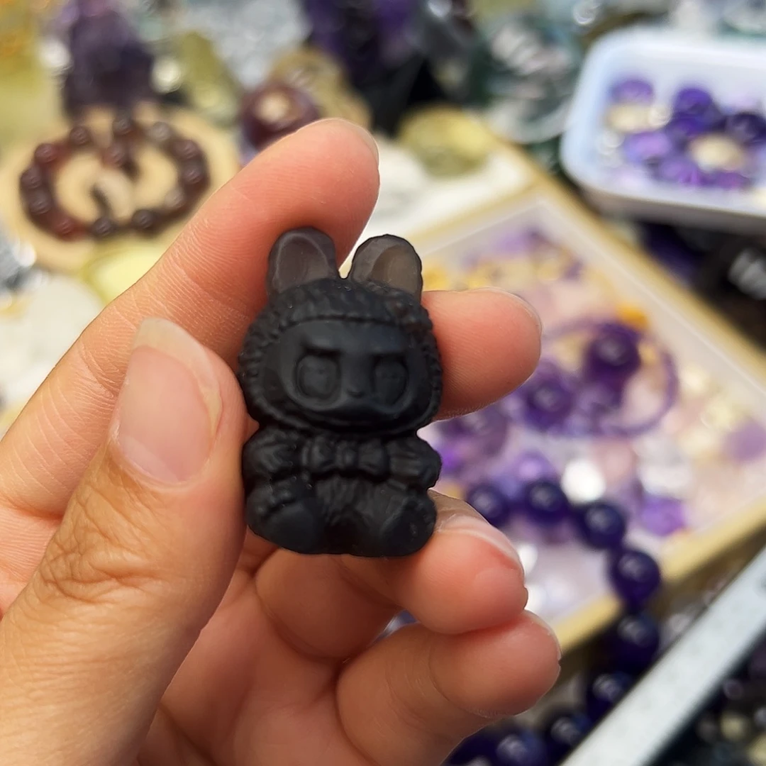 爱***花水晶珠宝半成品未镶嵌