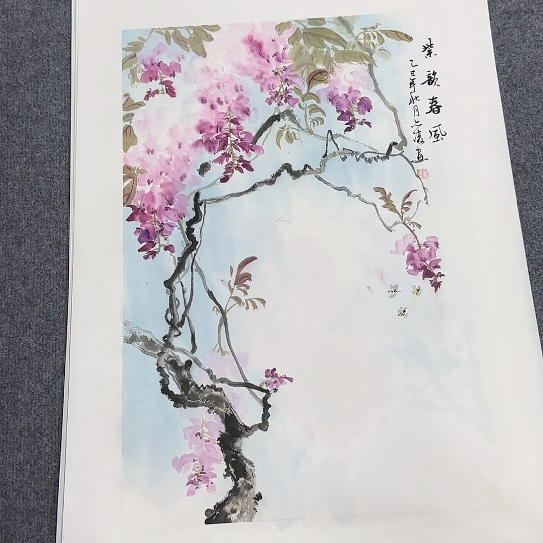 国画68*45纯手绘刘亦凌