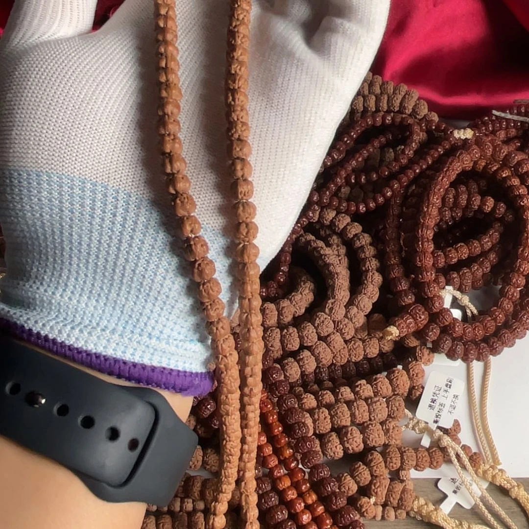 金刚菩提吊坠定制级原装五爪金龙王佛手脖挂6.5