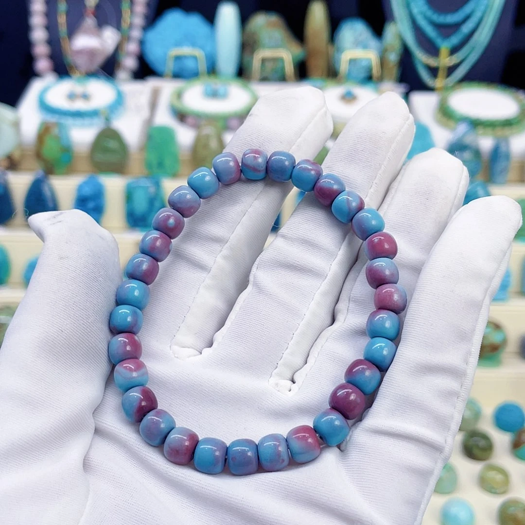 绿松石未镶嵌颈饰