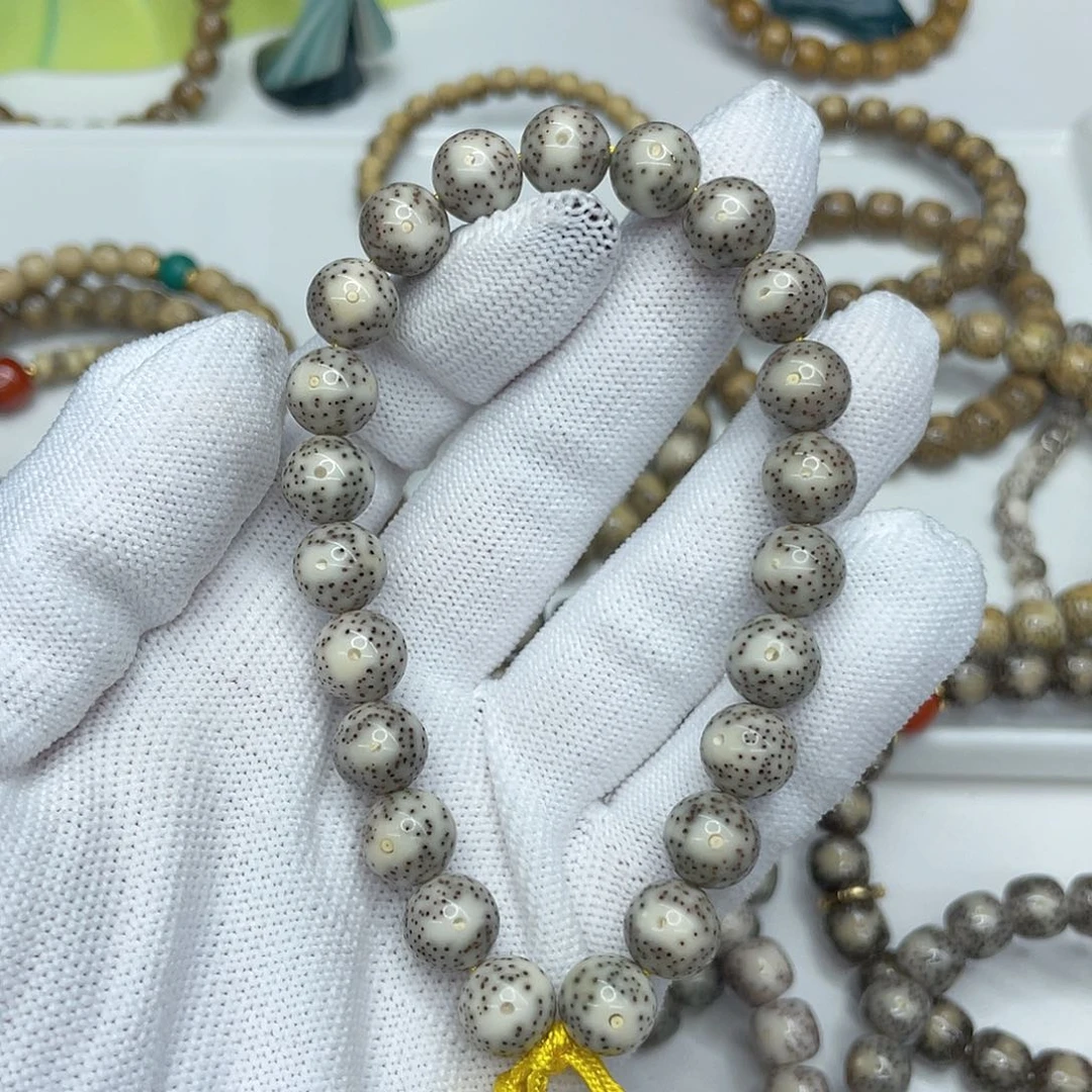 星月菩提手串o****i26。卡10圆珠手持