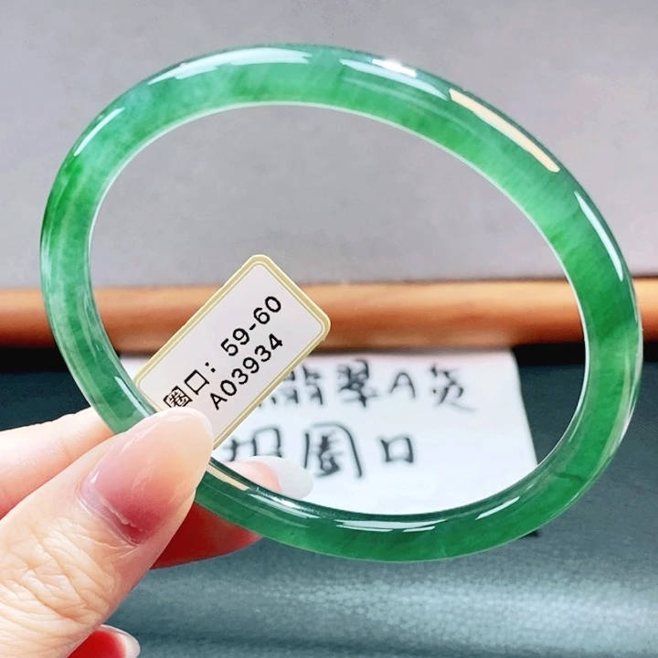 翡翠未镶嵌手镯翡翠手镯115