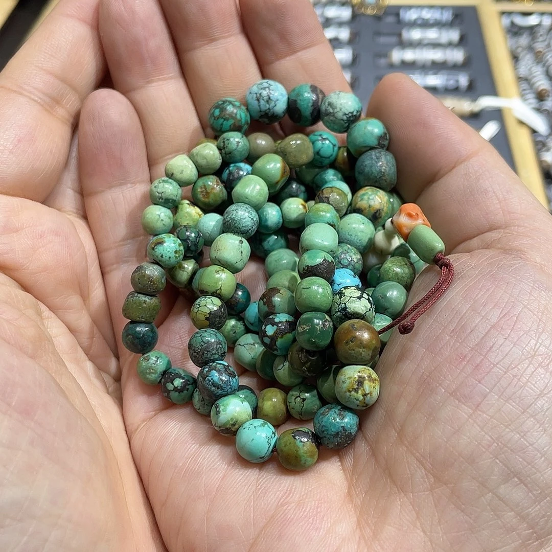 未镶嵌绿松石手链