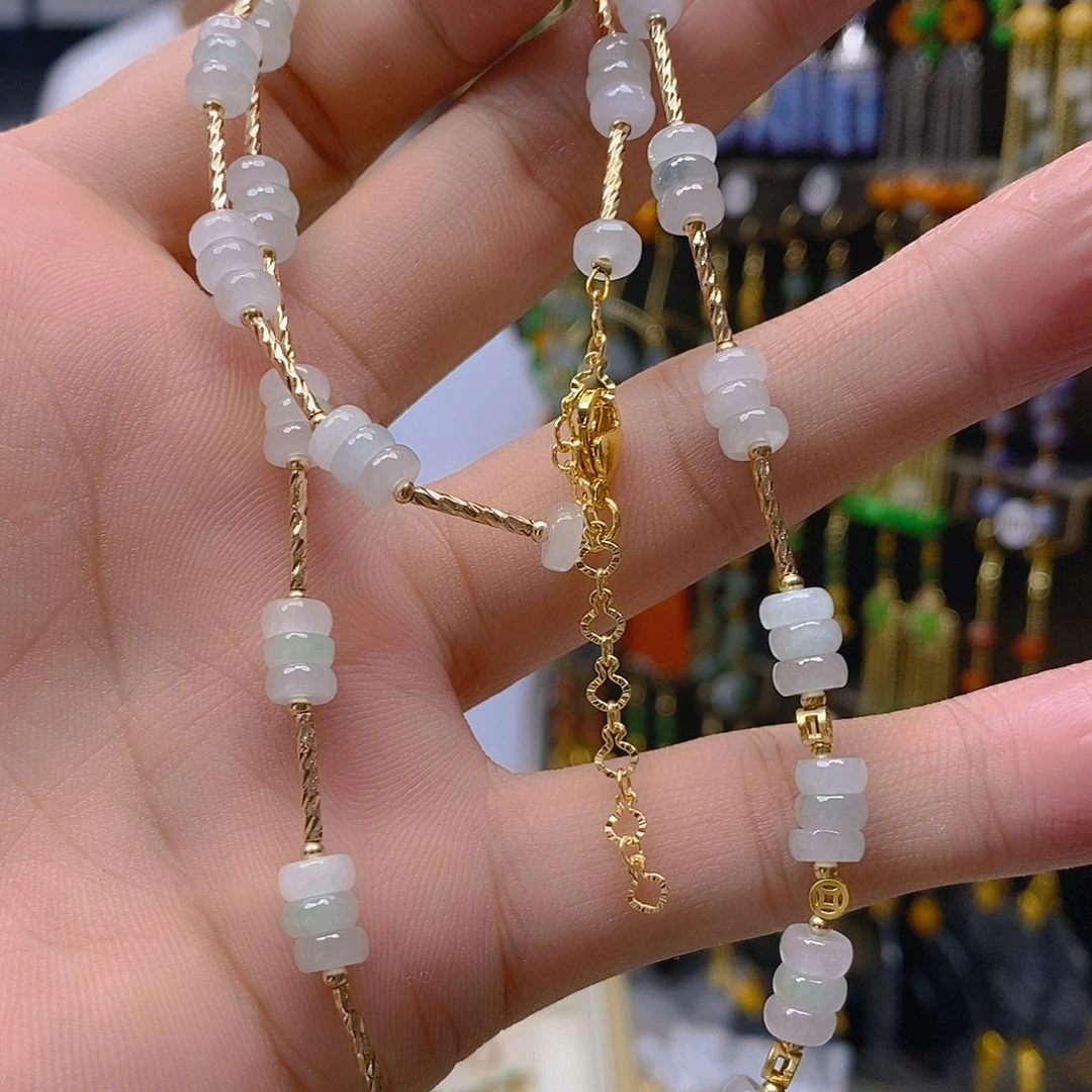 翡翠合金耳饰翡翠