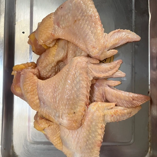 新鲜鸡中翅生鲜生鲜全翅鸡翅膀土鸡新鲜现取鸡全翅 包冰率不含冰