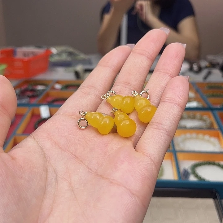未镶嵌手串和田玉A4多样性发一