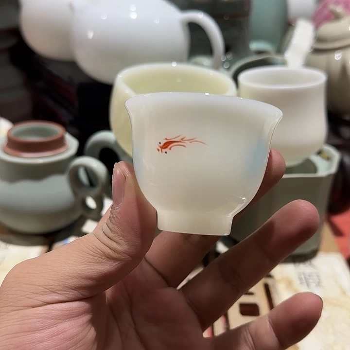 繁***星瑕疵茶具，介意勿拍