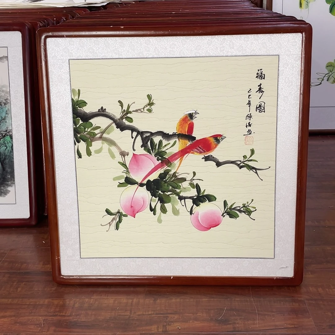 国画带框尺寸63*63厘米