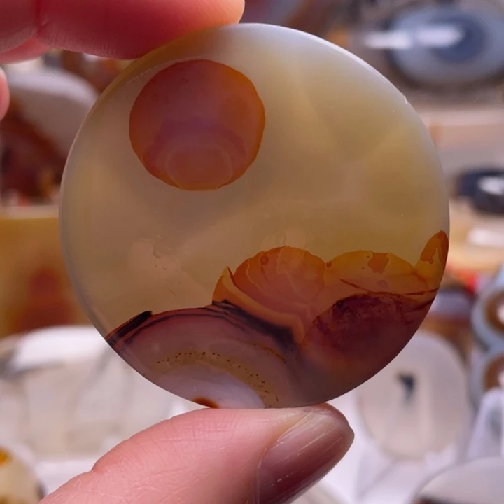 玛瑙/玉髓未镶嵌吊坠(不含链)