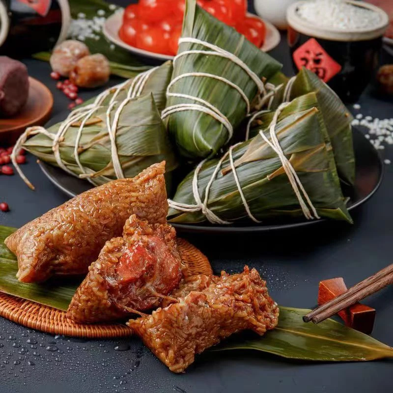 五香鲜肉粽子 9个 0防腐剂 1包260g