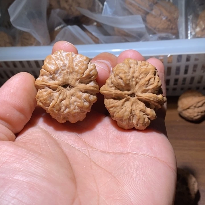 大叶紫檀（黑酸枝木类）文玩核桃延庆蛤蟆