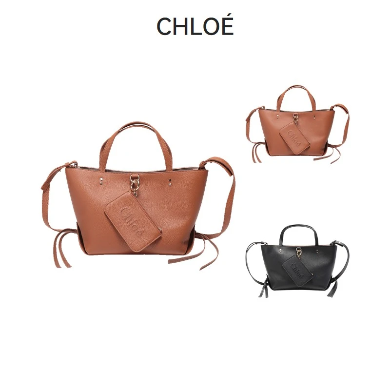 未使用 Chloe/蔻依 女包女士手提单肩斜挎包带小包 CHC23SS119J32