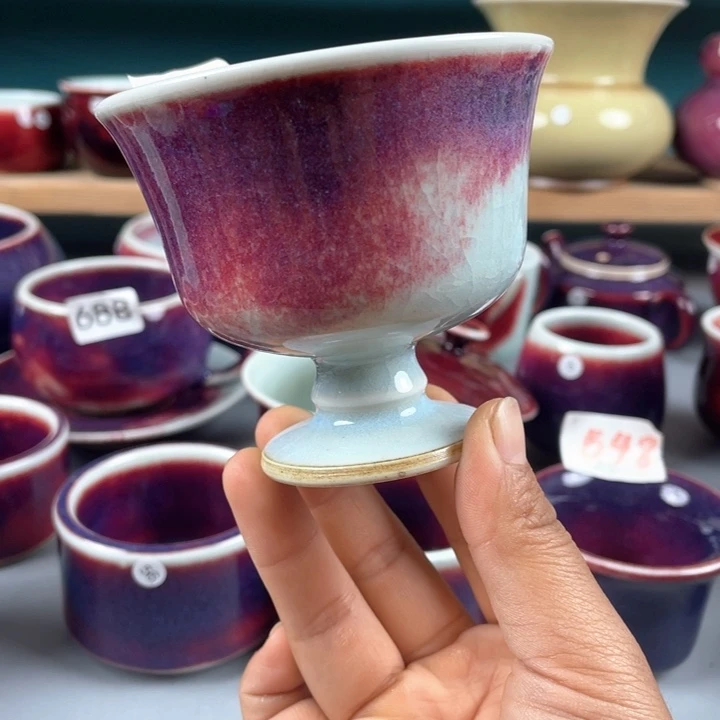 瓷片纯手工制作…………微微瑕