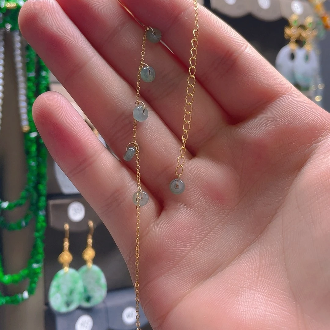 翡翠未镶嵌耳饰翡翠