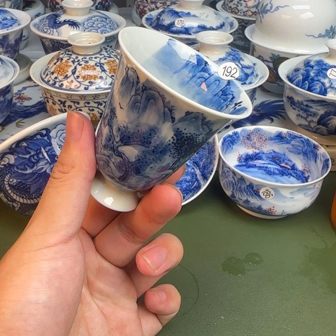 彦祖纯手工手绘茶具192