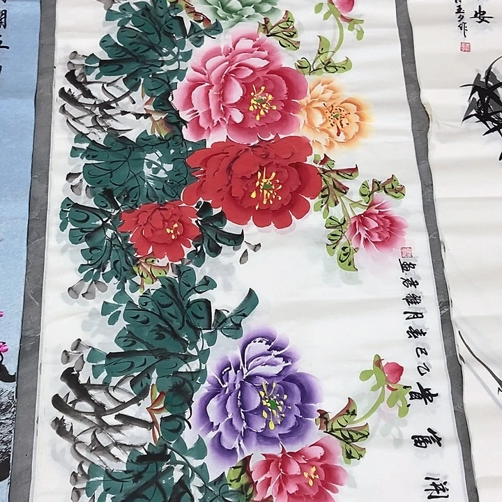 小周画廊的直播间