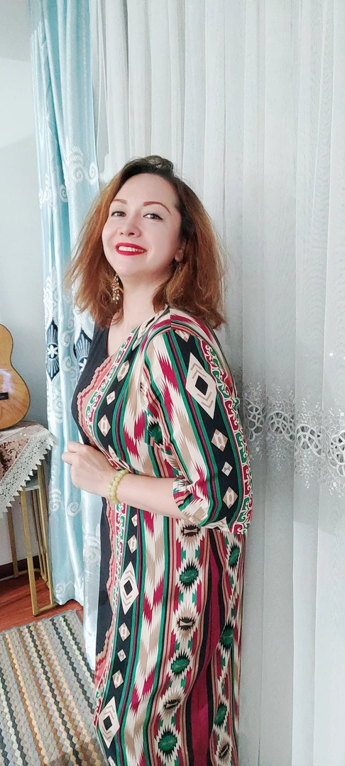 舒适夏季民族风长裙子