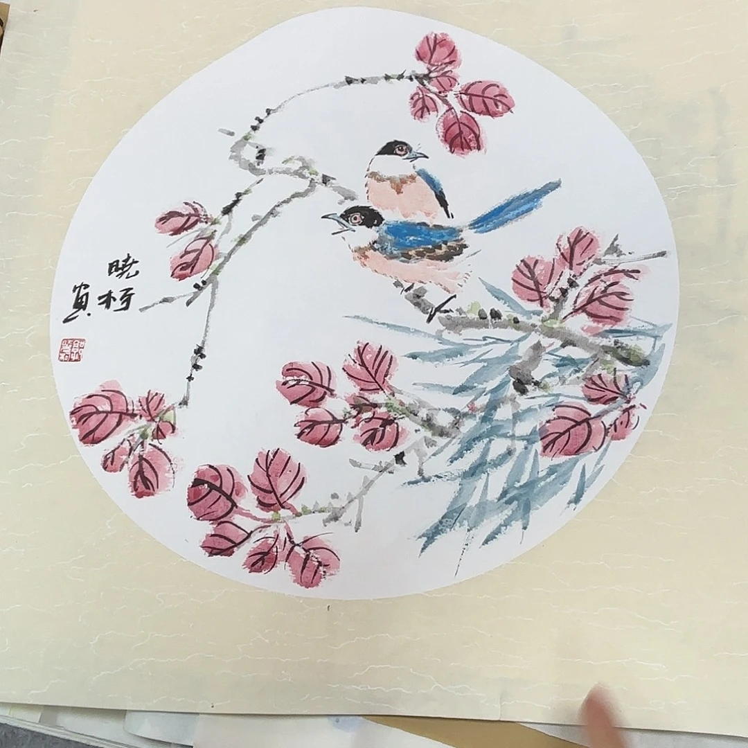 国画国画作品多次入选