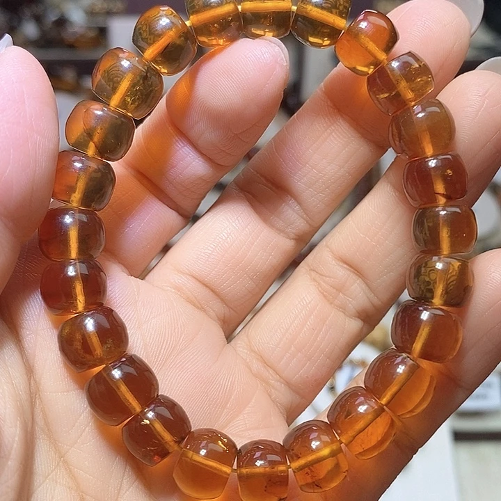 琥珀未镶嵌裸石老形10m