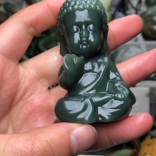 和田玉把件未镶嵌