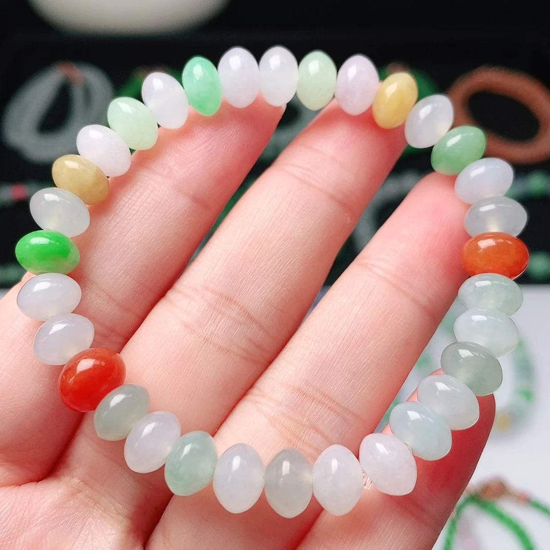 未镶嵌手链翡翠翡翠