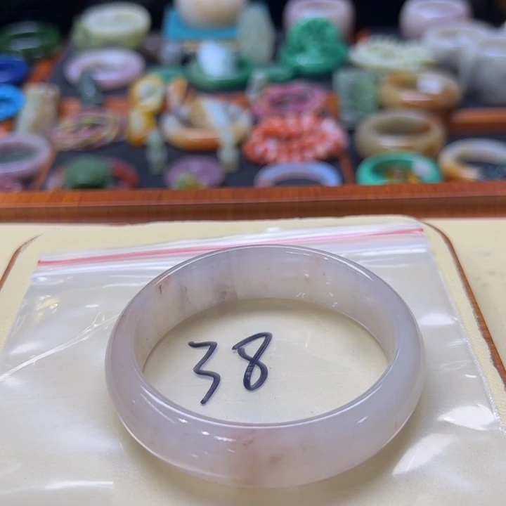 未镶嵌手镯石英质玉捣*鬼38