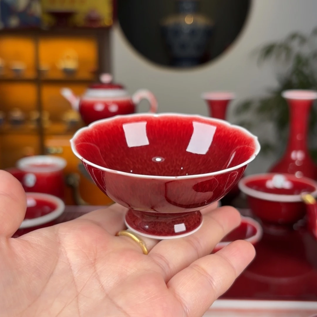 杯子景德镇高温原矿釉